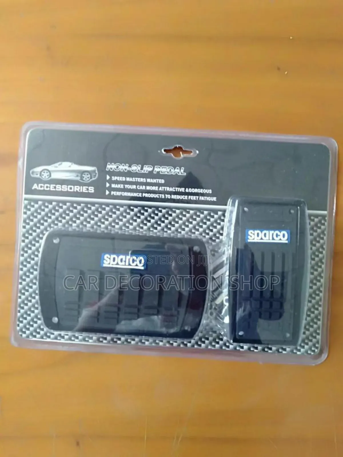 Black Non Slip Automatic Pedal Cover Reducing Feet Fatigue