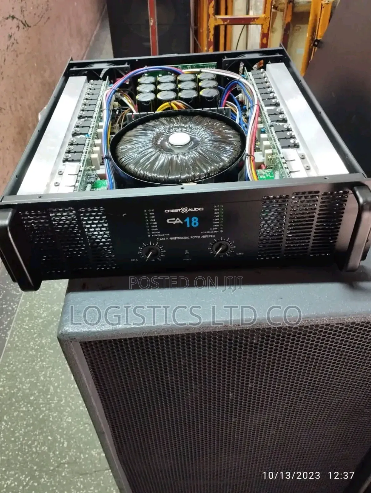 Crest Audio Ca18 6000w 2 Channel Long Press Power Amplifier