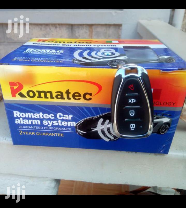 New Romatec Car Alarm With Cut Off, Free Installation.