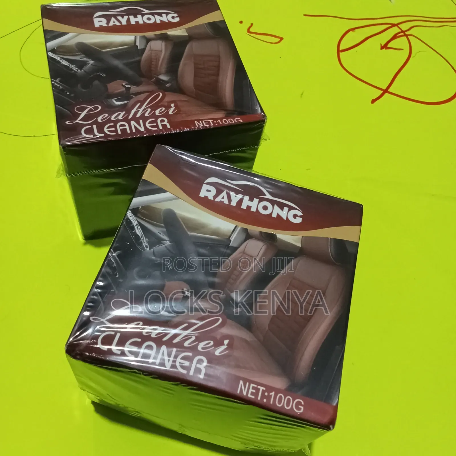 Car Interior Leather Wax