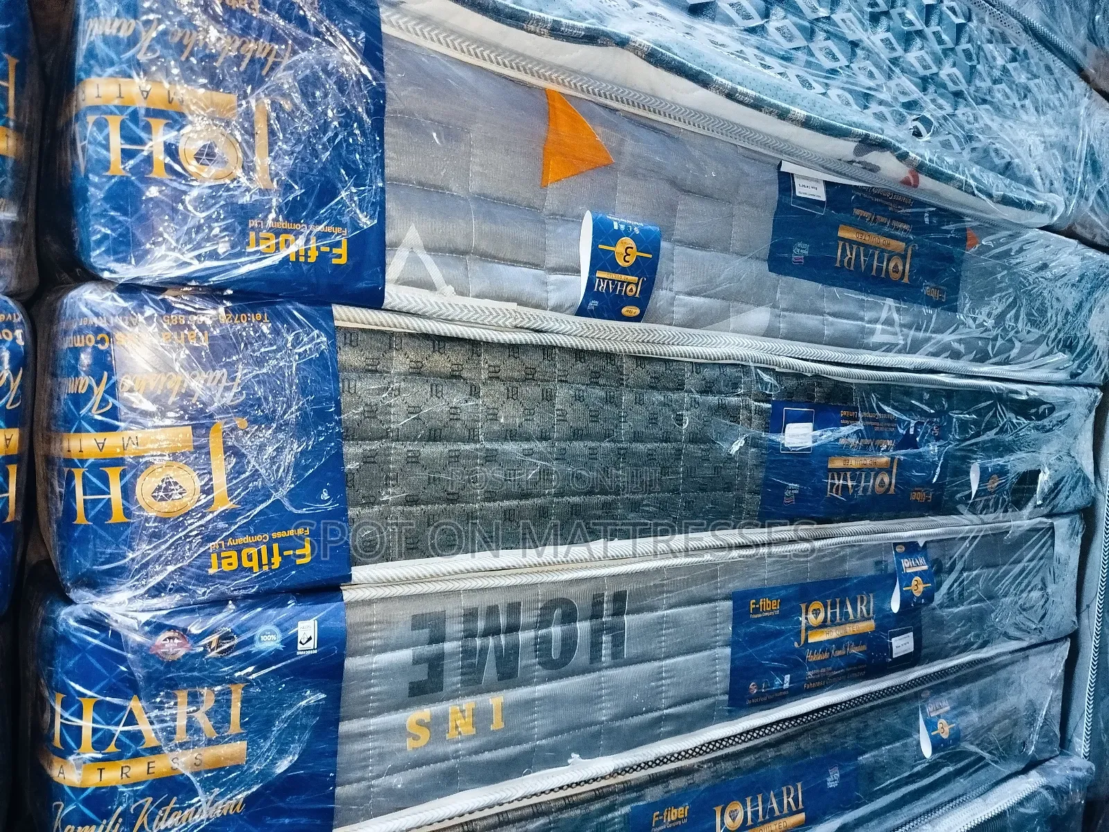 Affordable Heavy Duty Quilted Mattresses - 5by6 8inch Thick.