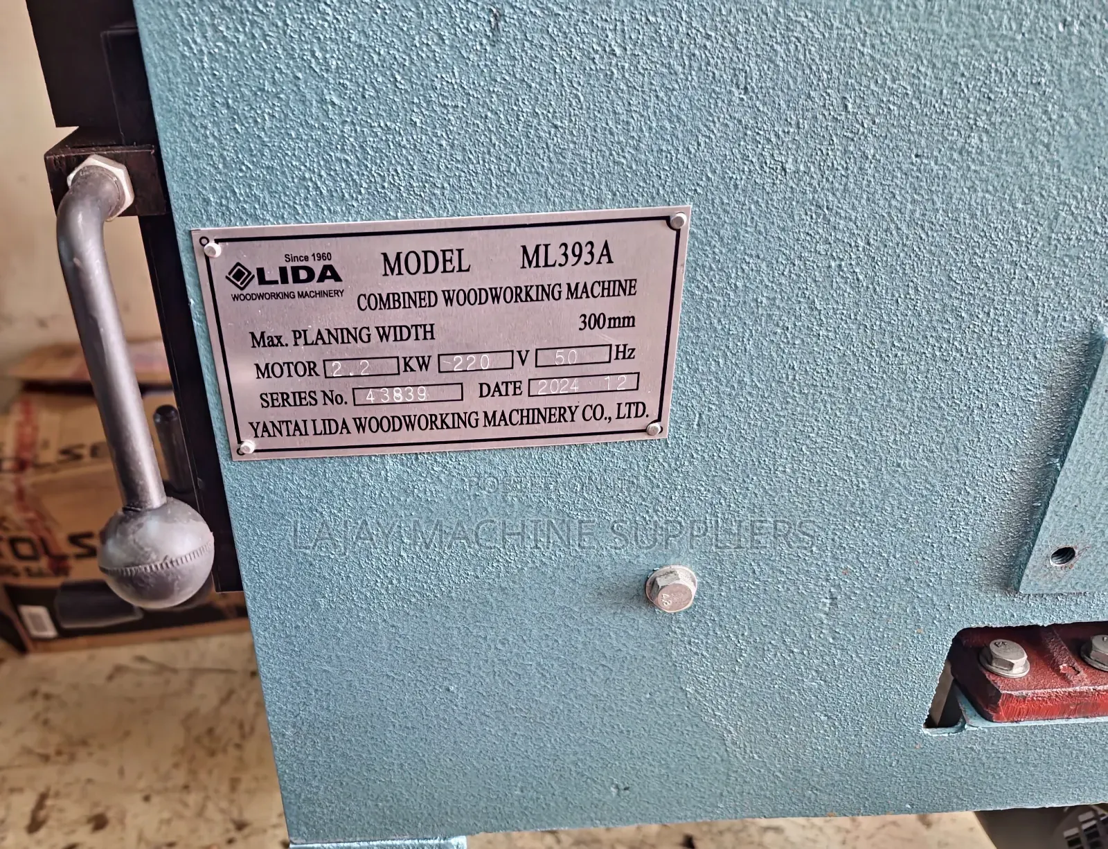 Lida Woodworking Machines Model Ml393