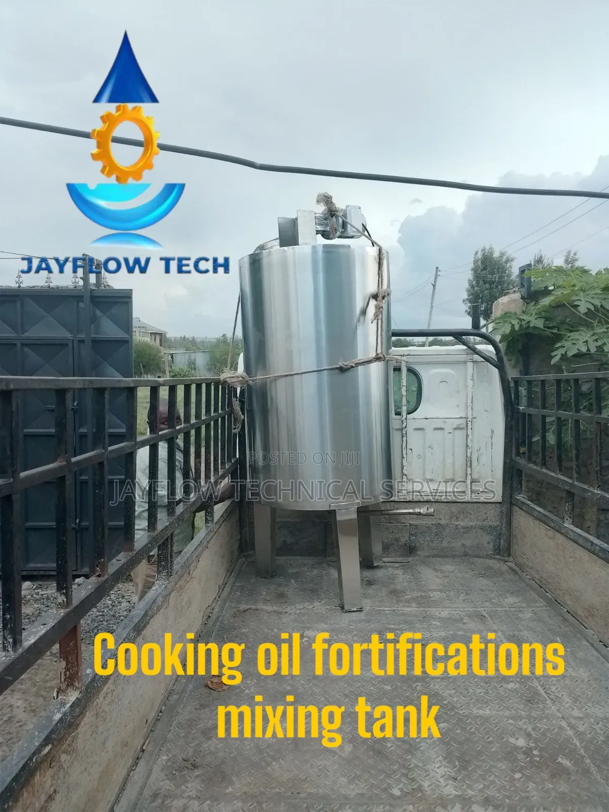 Industrial Oil Fortification Mixing Tanks