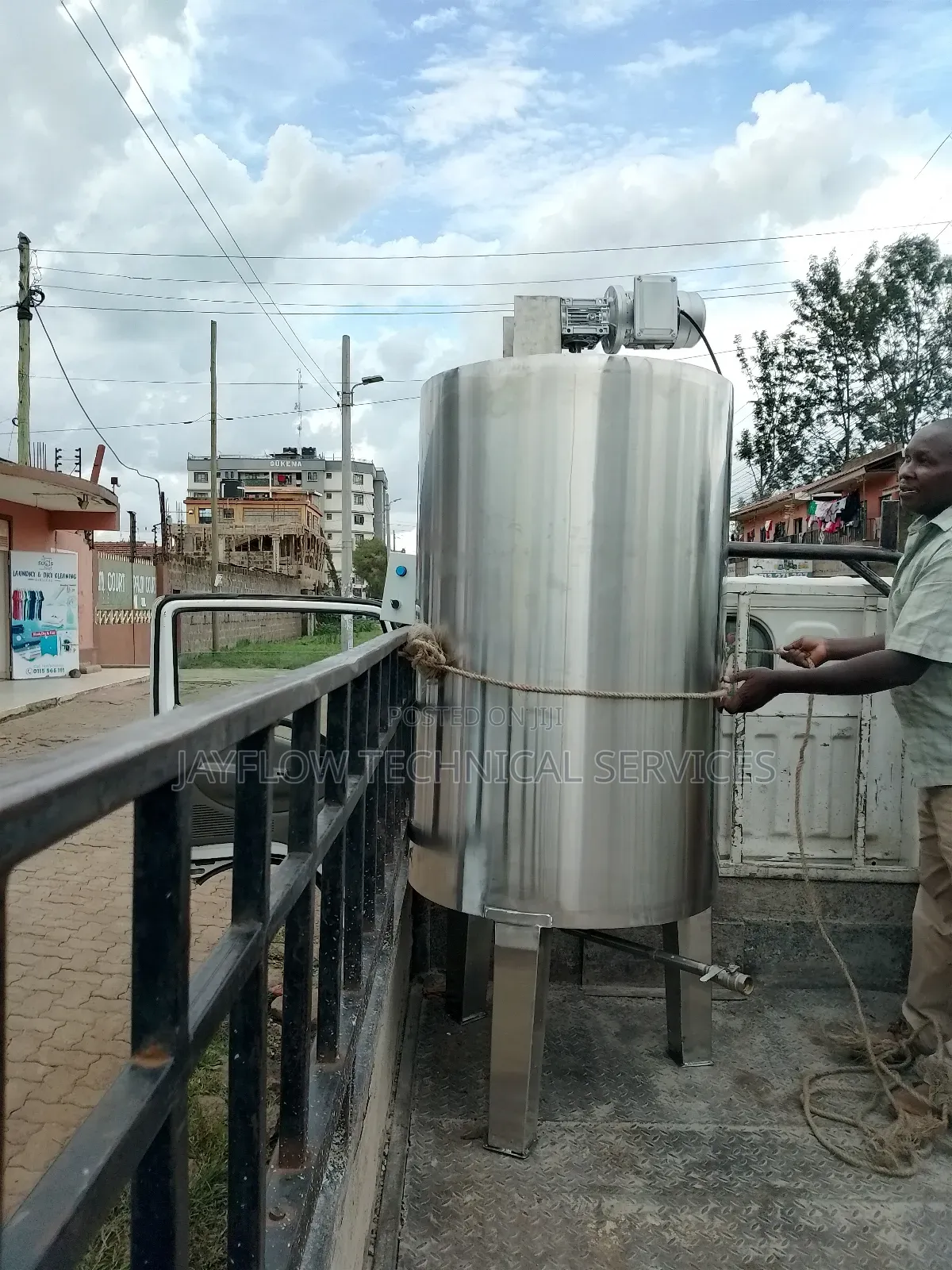 Industrial Oil Fortification Mixing Tanks