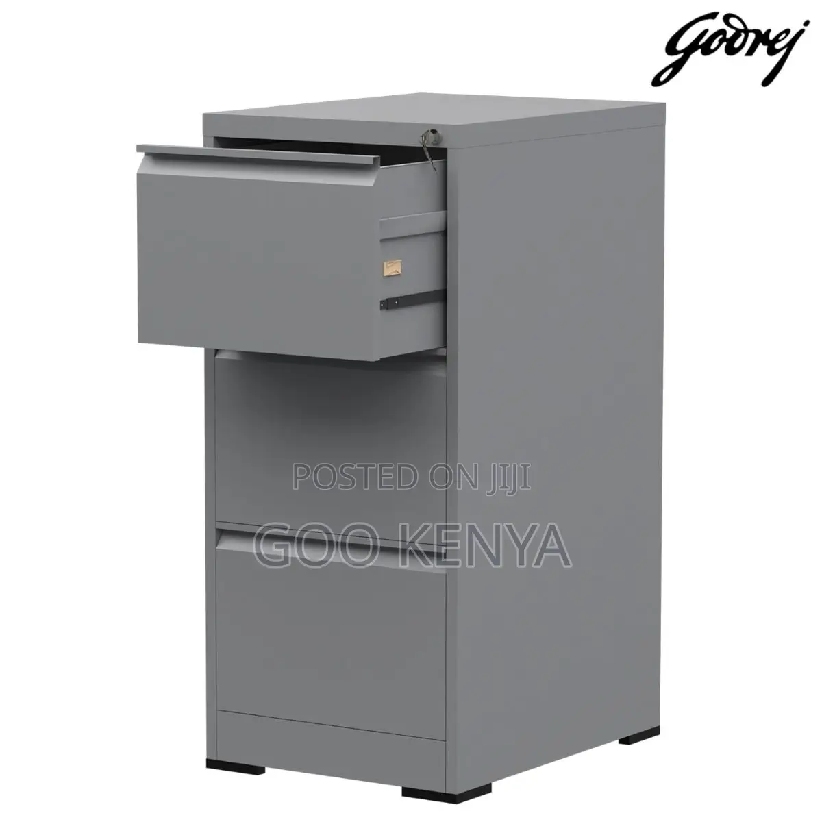 Office Cabinet; 3-Drawers Steel Office Cabinet