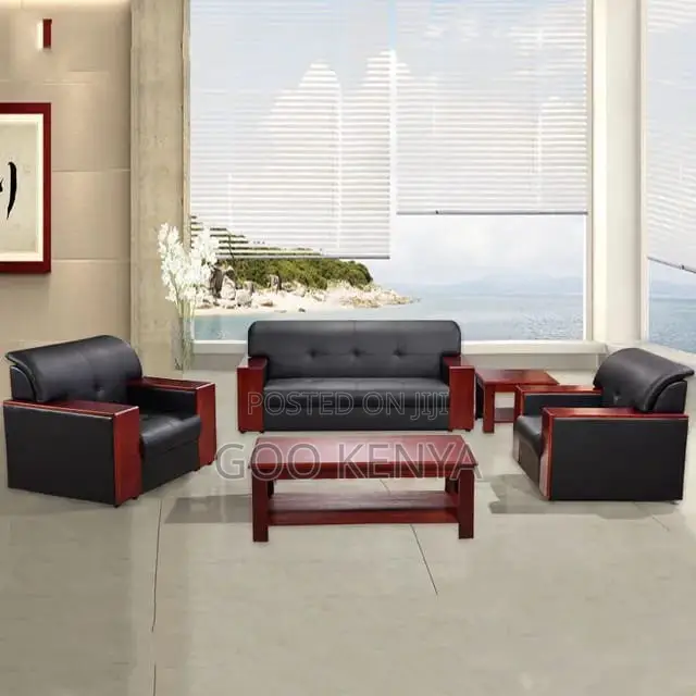 Office Sofa; 5-Seater Executive Office Sofa