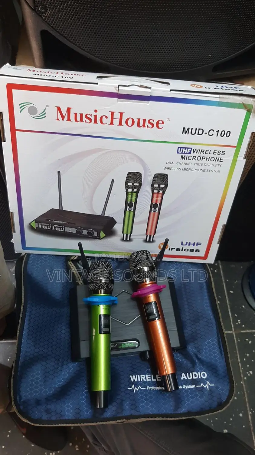 Wireless Microphone Music House C100 Model