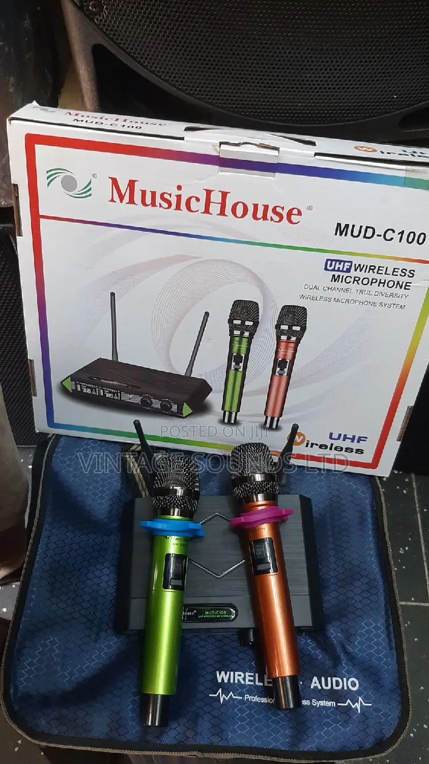 Wireless Microphone Music House C100 Model