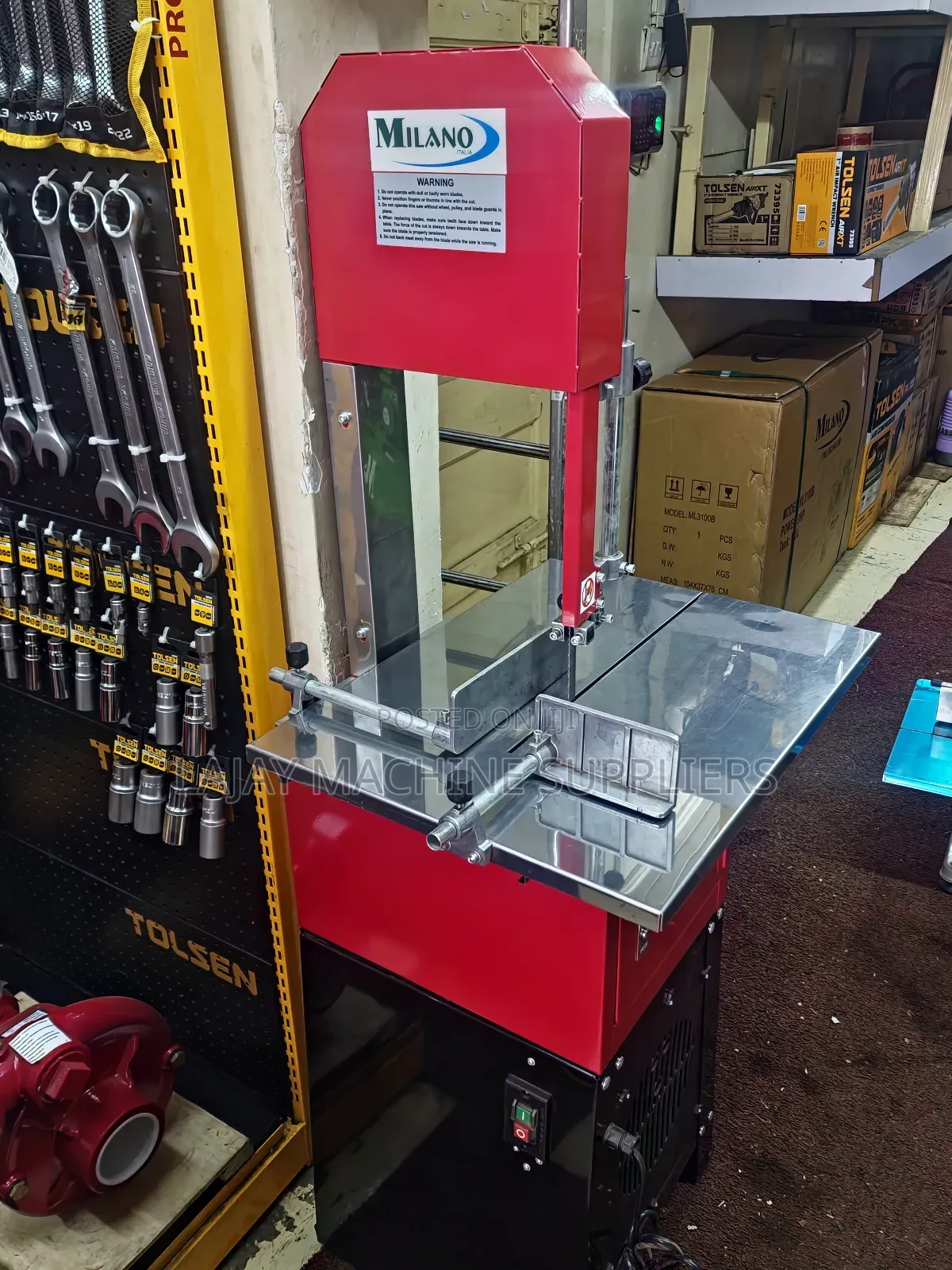 Milano Italy Electric Meat Saw