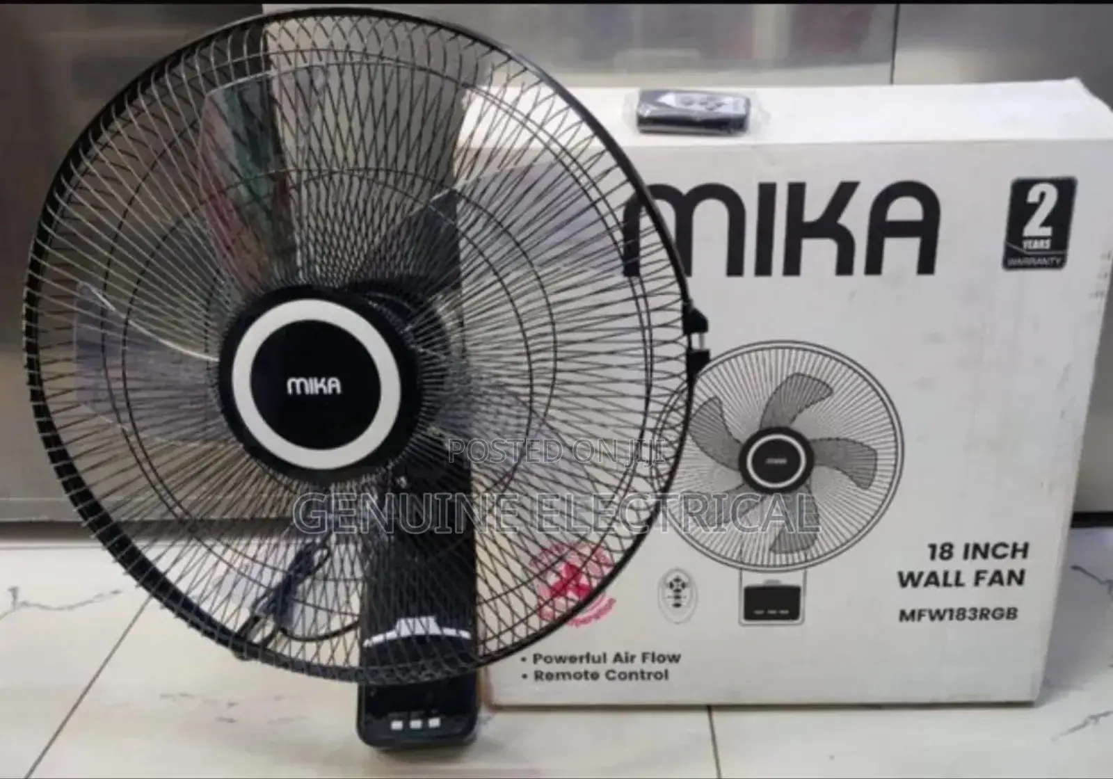 Mika 18" Inches Quite Wall Fan