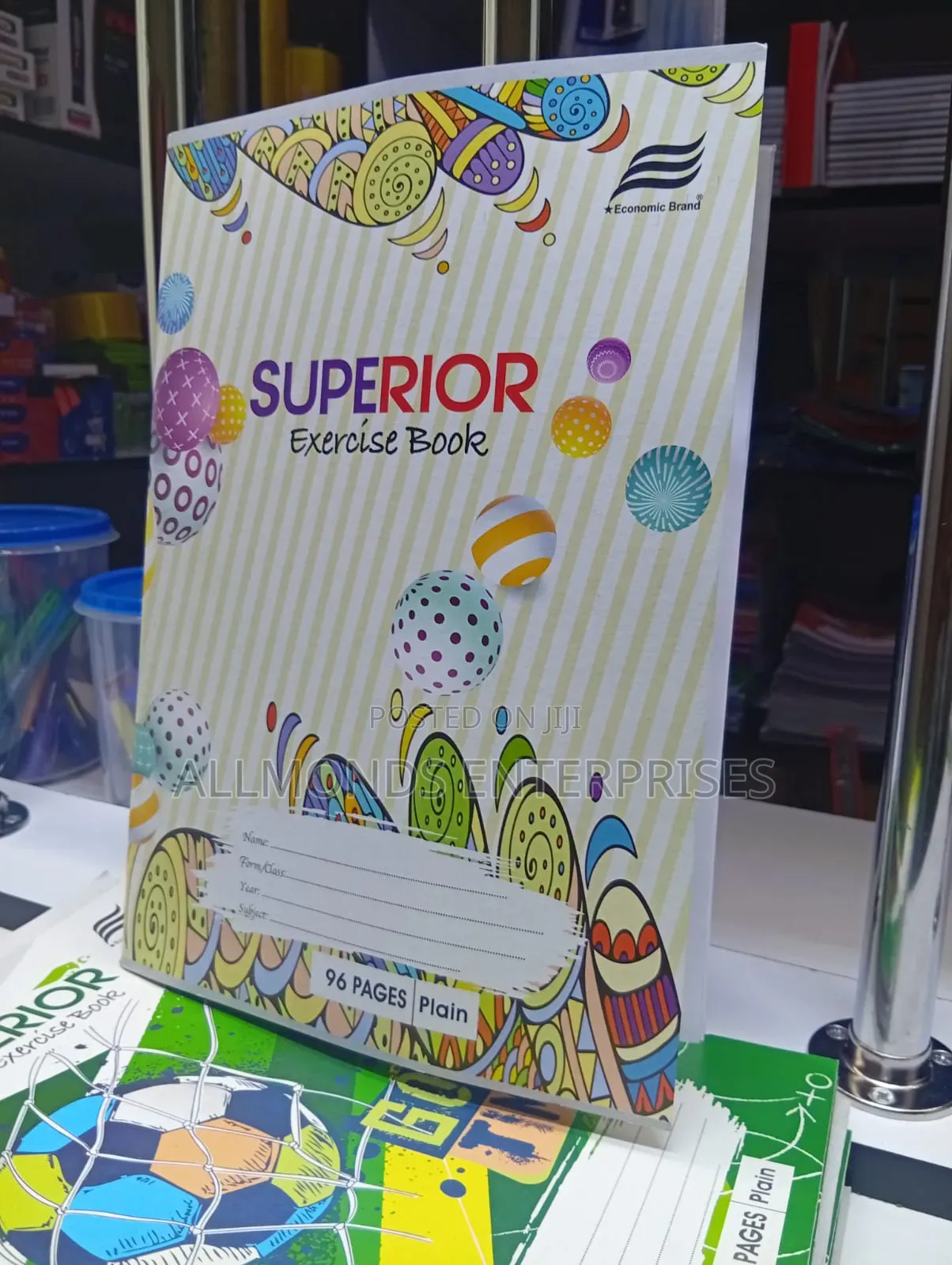 A4 Plain/Drawing Book 96pages- Superior/Economics