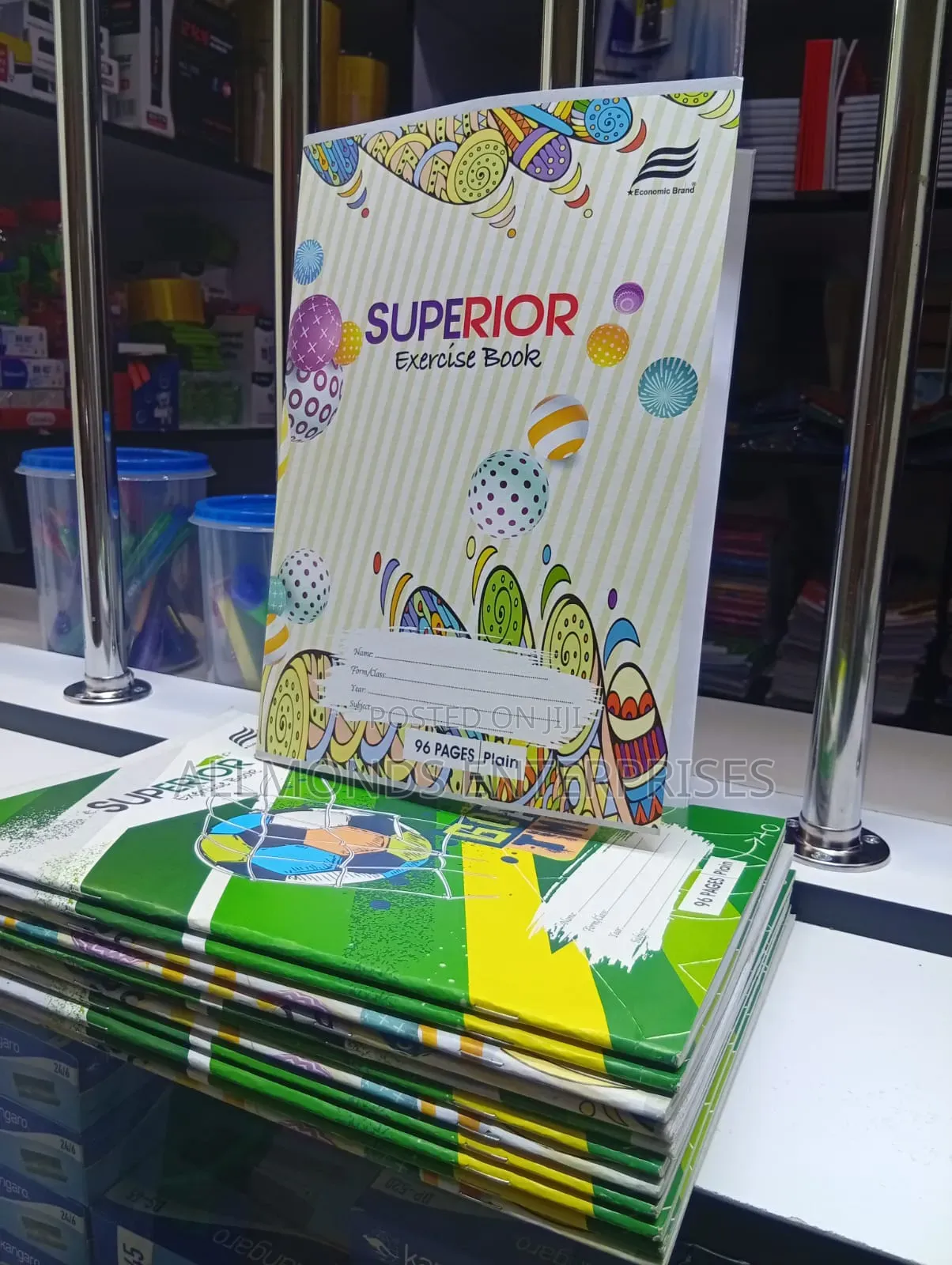A4 Plain/Drawing Book 96pages- Superior/Economics