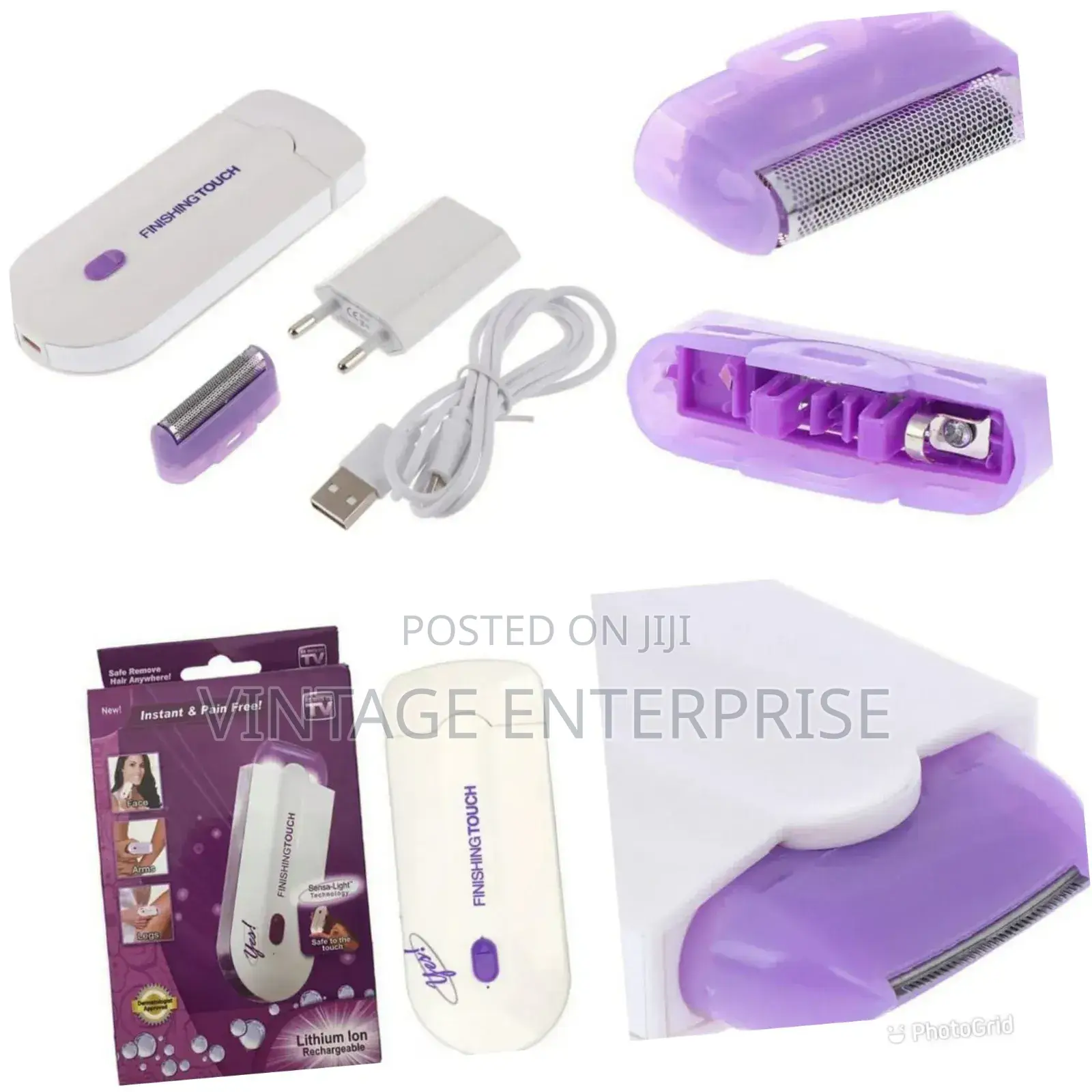 Electric Face $Body Painless Hair
