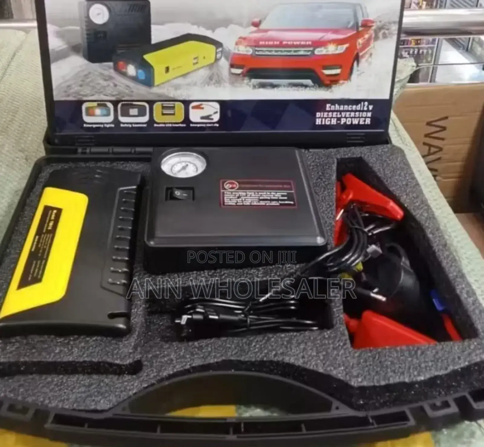 Portable Car Jumper/ Air Compressor