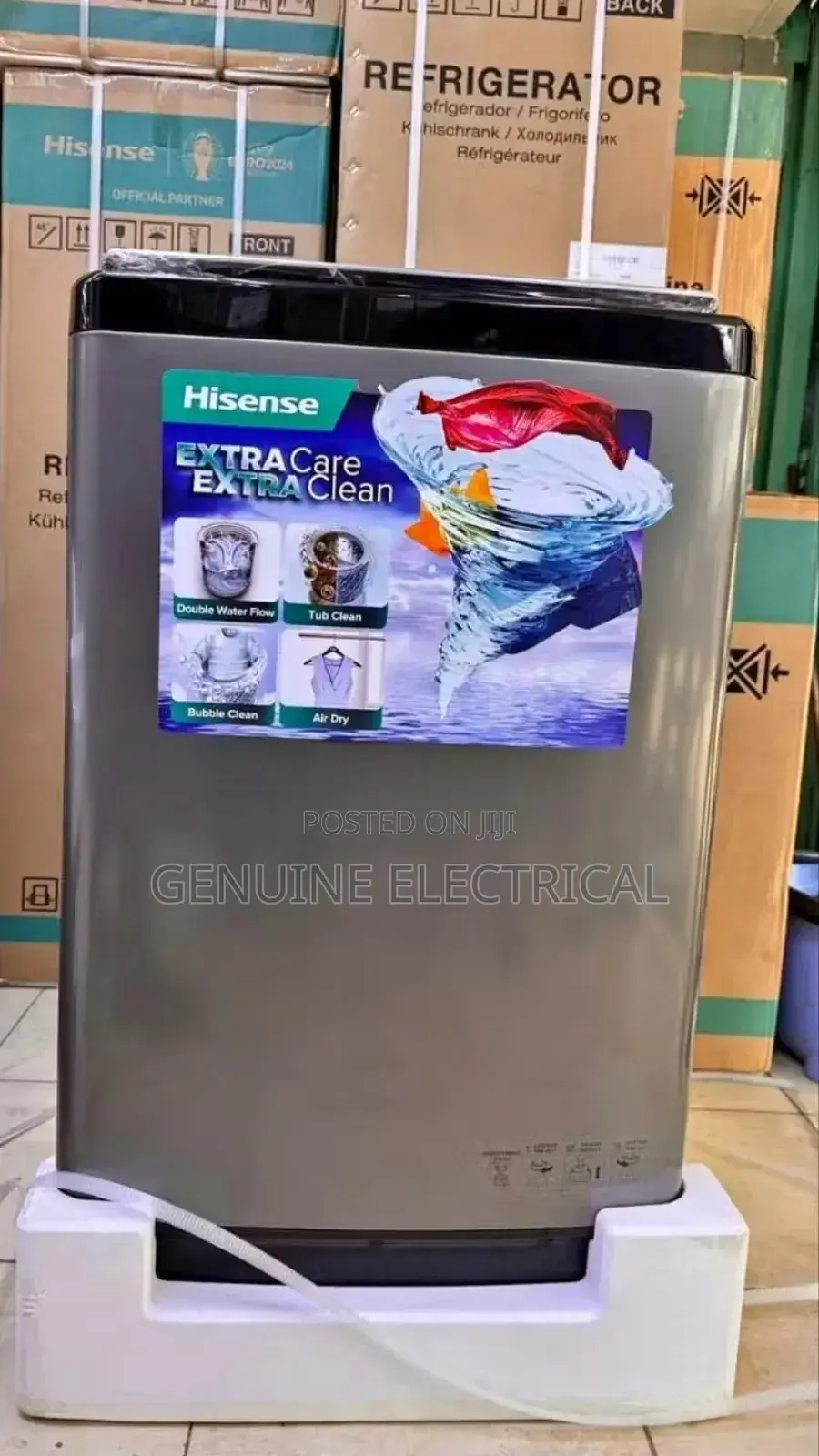 Hisense 11kg Top Load Automatic Washing Machine-Wta1112t