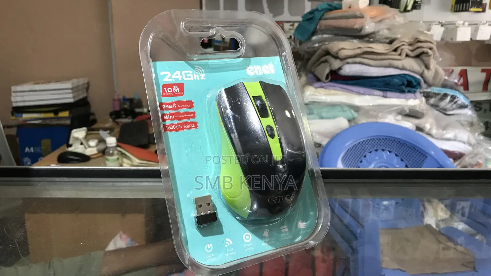 Enet Wireless Mouse 2.4 GHZ