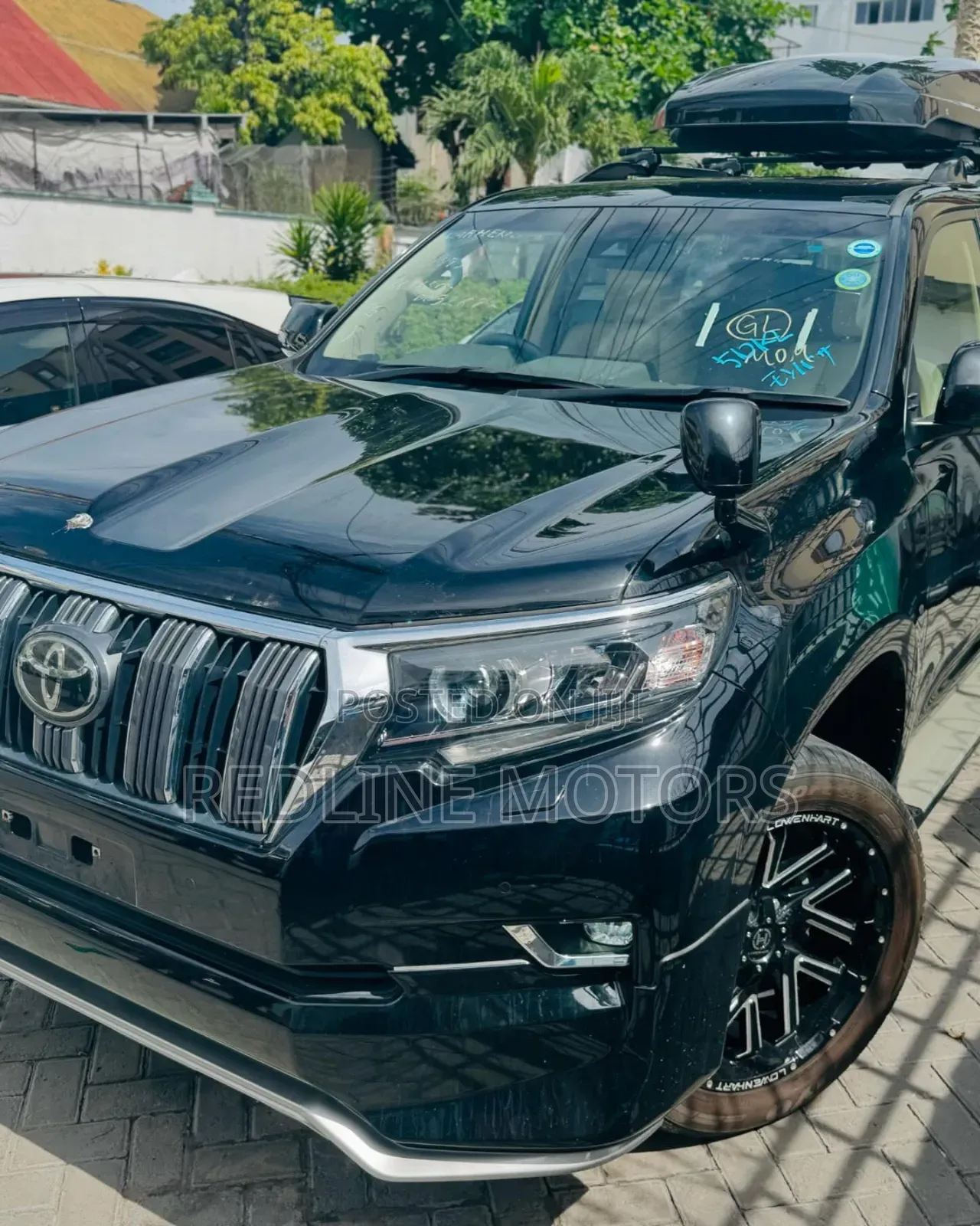 Toyota Land Cruiser Prado 2019 Matt Black