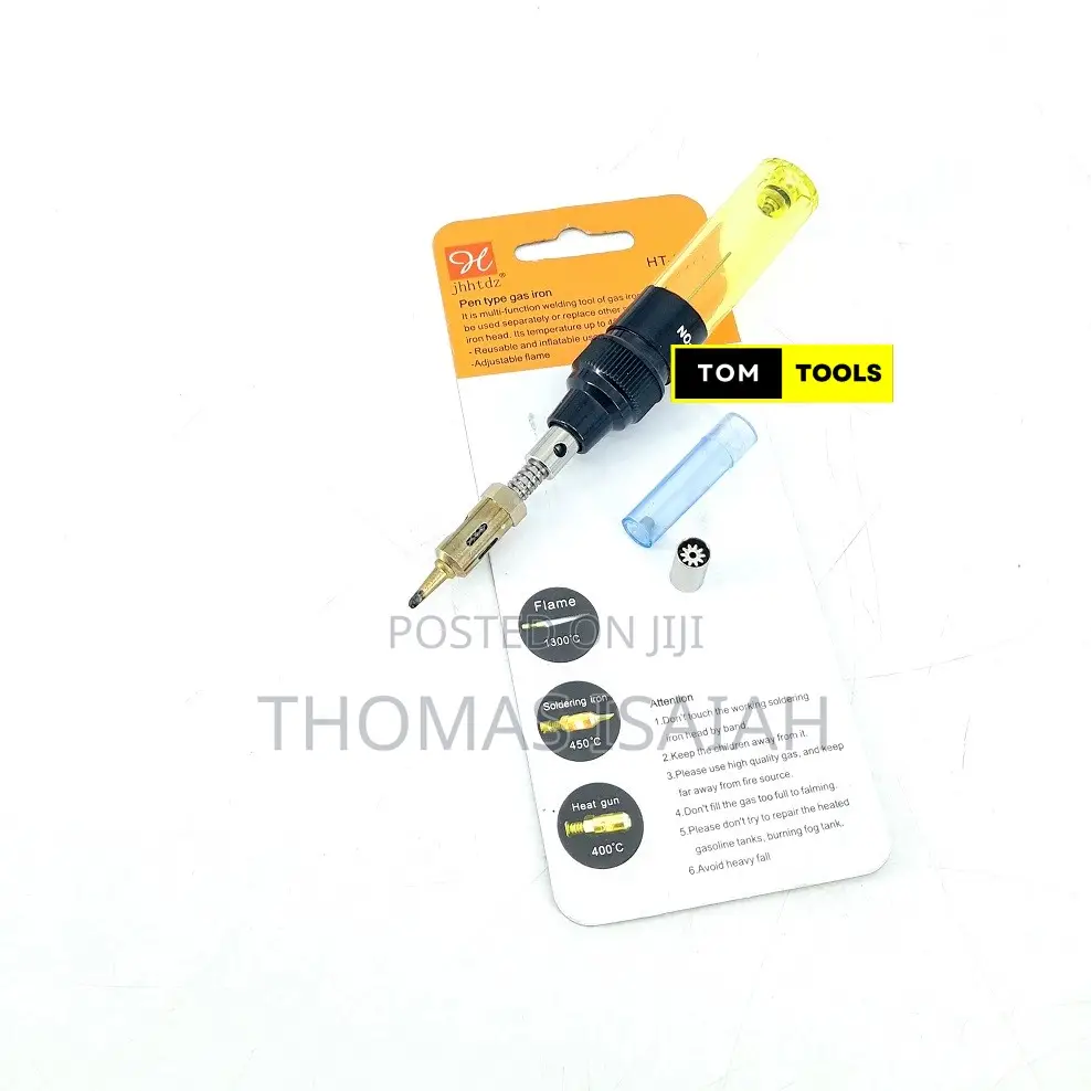 Refillable Butane Gas Soldering Iron Pen Blow Torch With Is