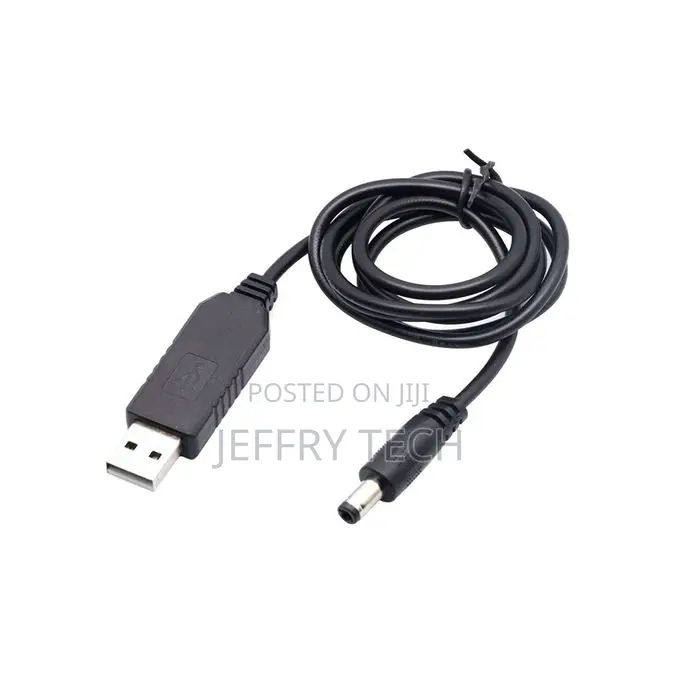 King Usb Power Cable With Dc 5v to 12v Converter for Router