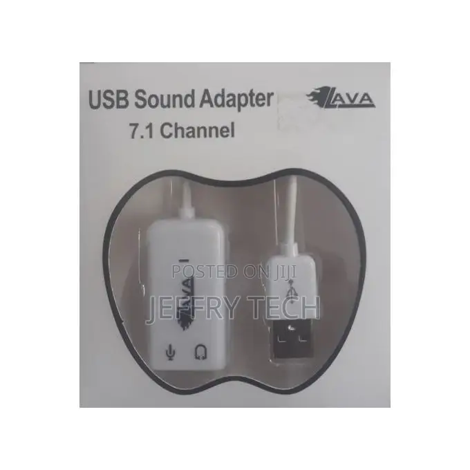 Lava Usb External Sound Card - Black