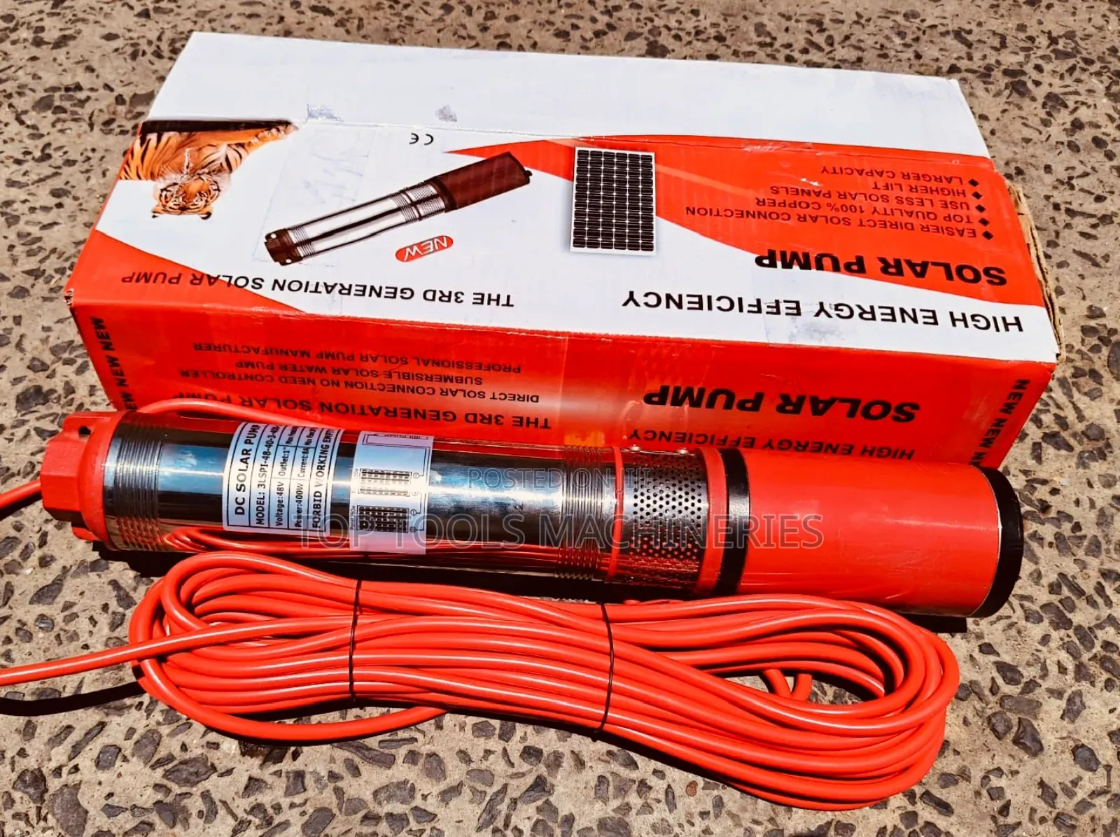Rutan Submersible Pump 50m Head 400watts