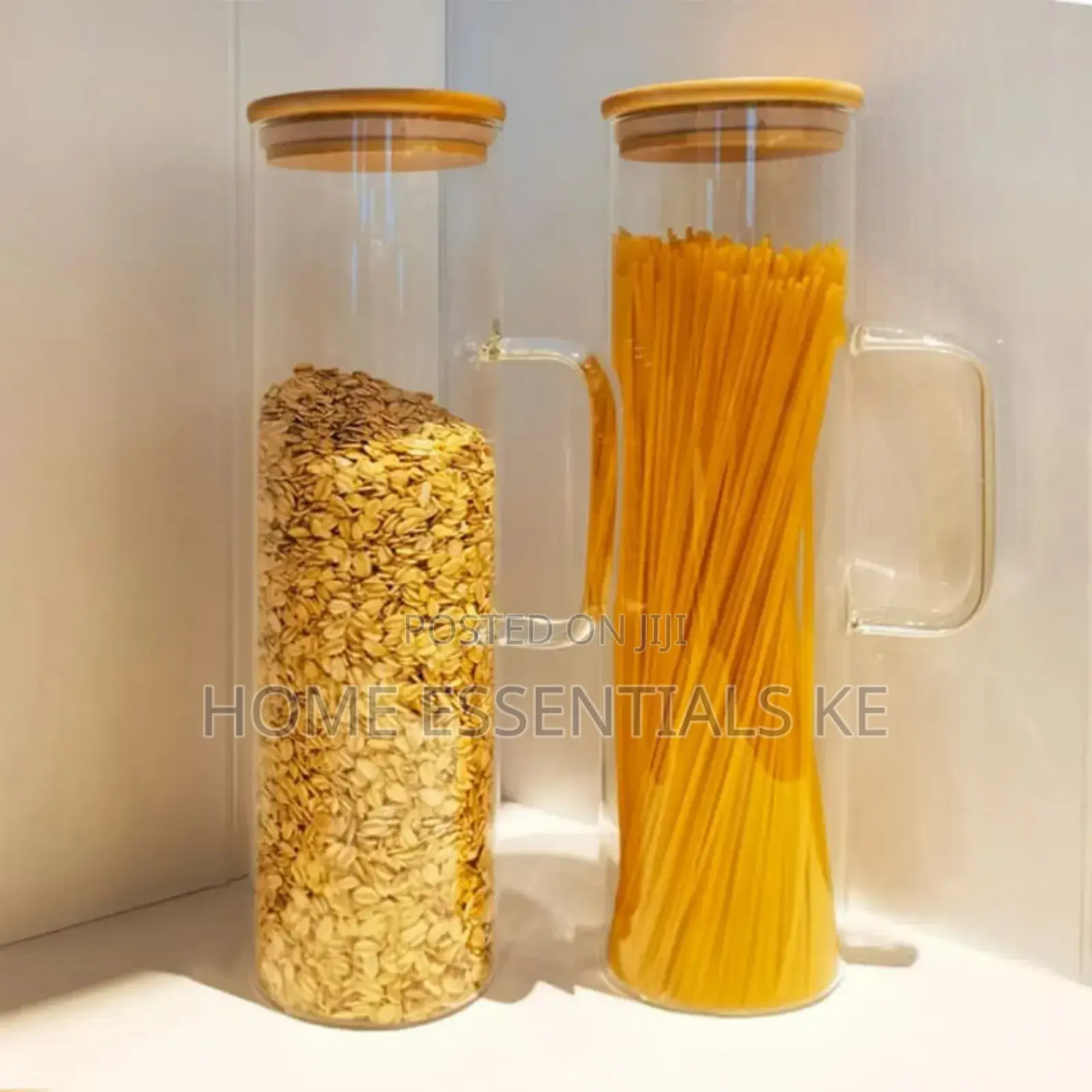 *High Quality Borosilicate Transparent Glass Jar