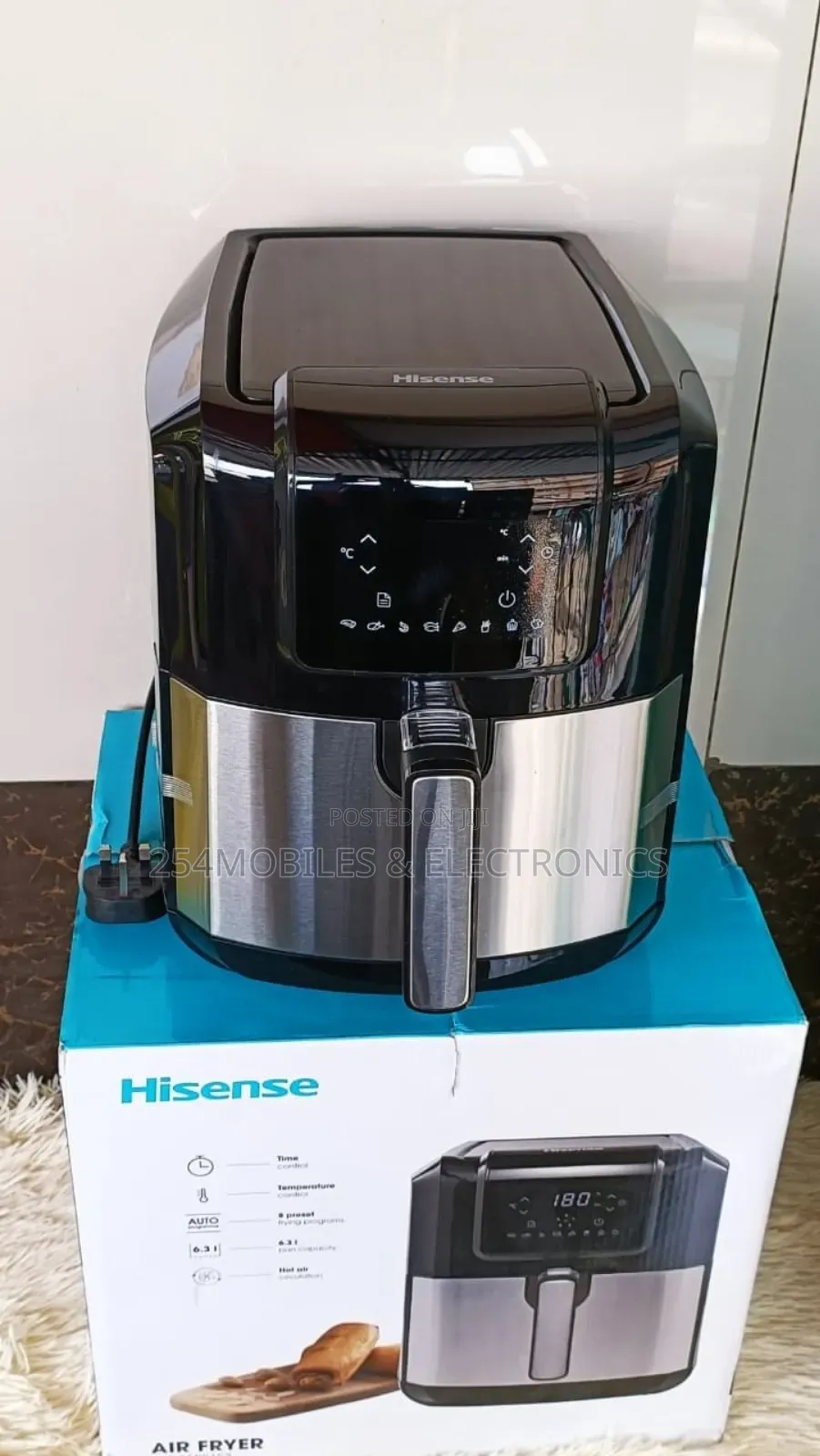 Hisense 6.3l Air Fryer H06afbs1s3