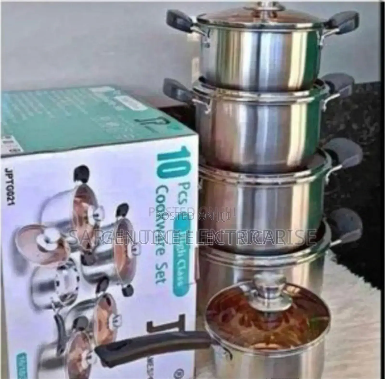 Stainless Steel 10pieces Pot