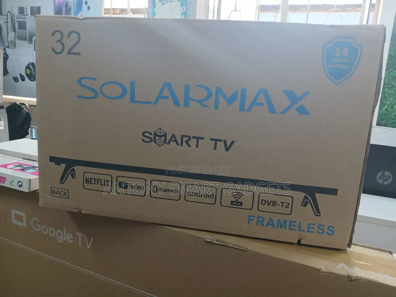 Solarmax 32′′ Inch,Frameless Smart Tv