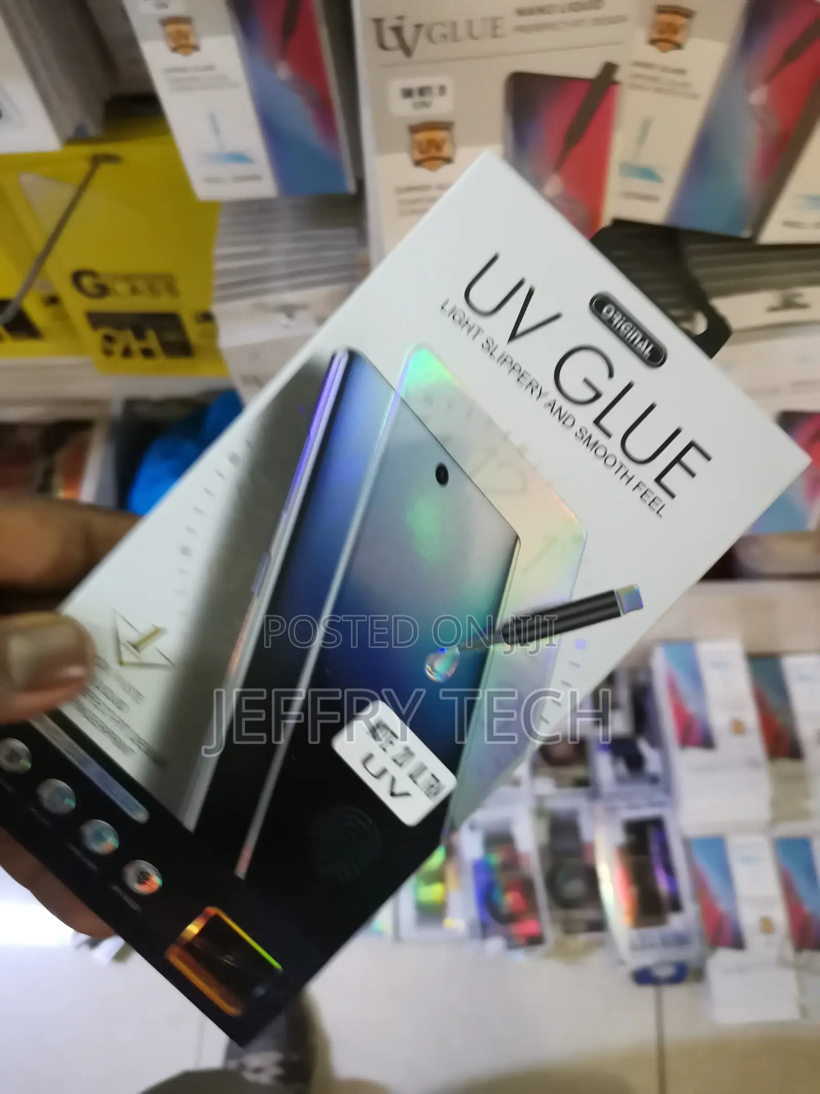 Amfilm Uv Glass Screen Protector for Galaxy Note 20 Ultra