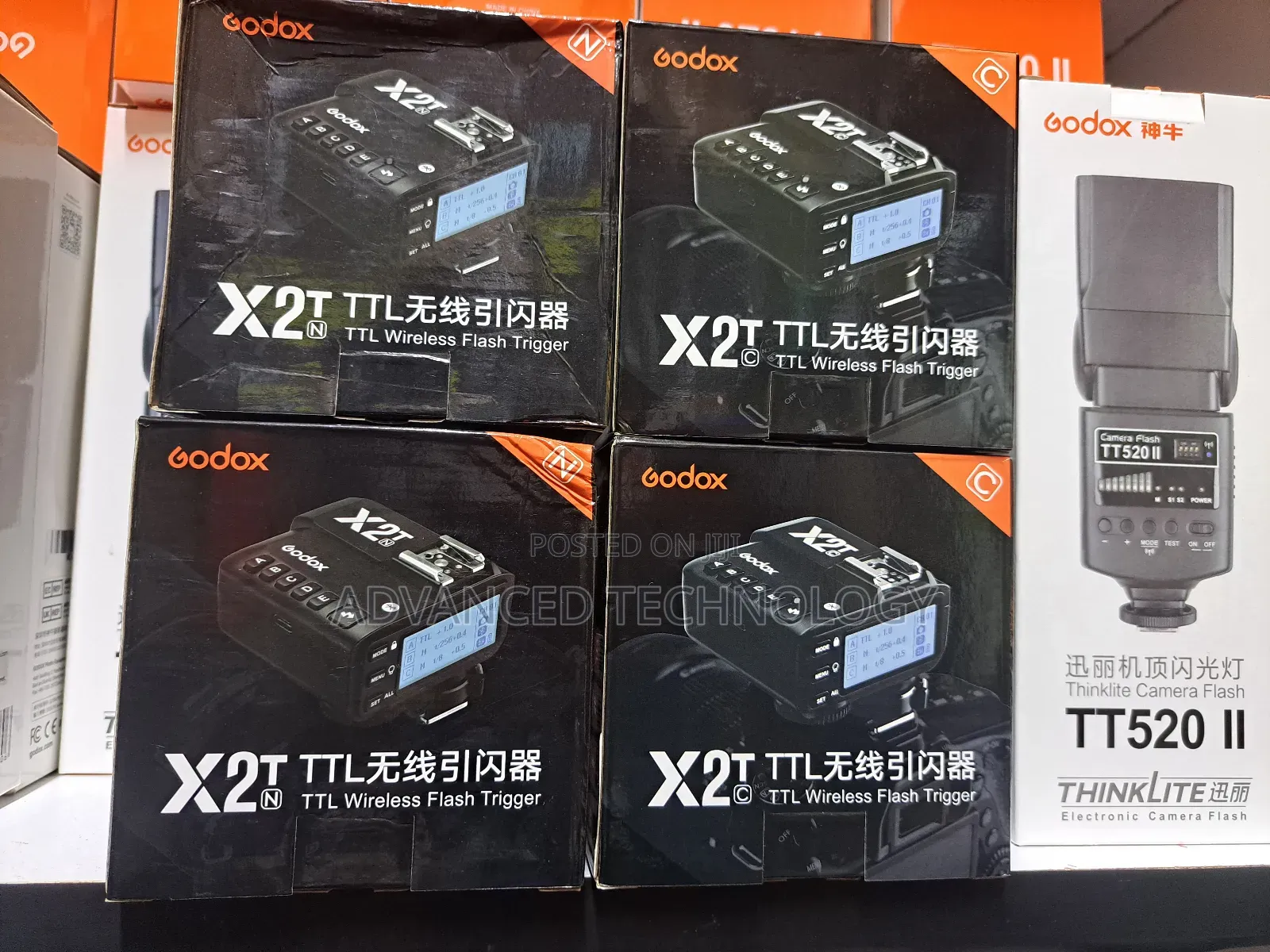 Godox X2t TTL Wireless Trigger for Nikon/Canon