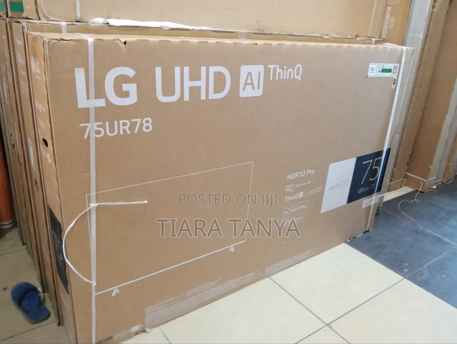 Lg 75 Inch Ur78 Webos Smart Tv Ai Thin Q