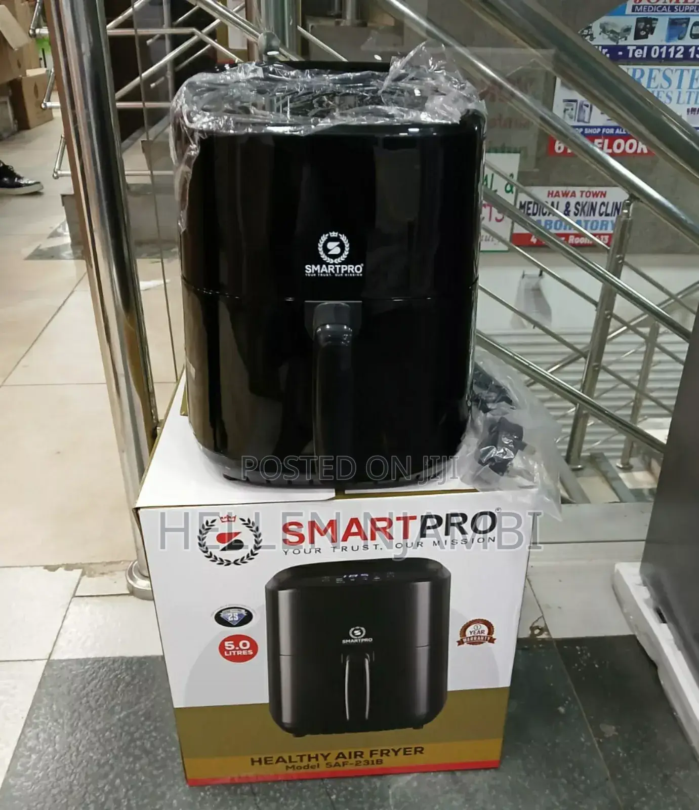 Smartpro 5litres Air Fryer Saf-231b