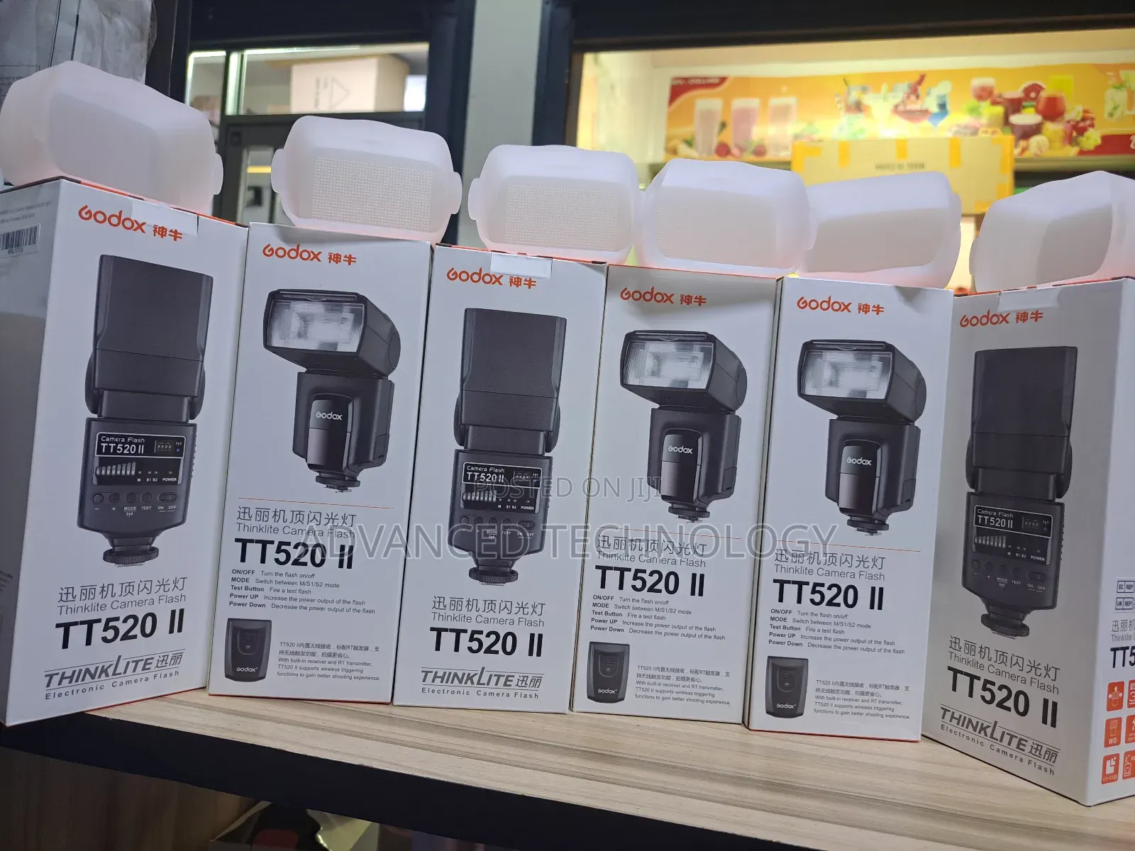 Godox Tt 520 Ii Speedlite With Free Diffuser