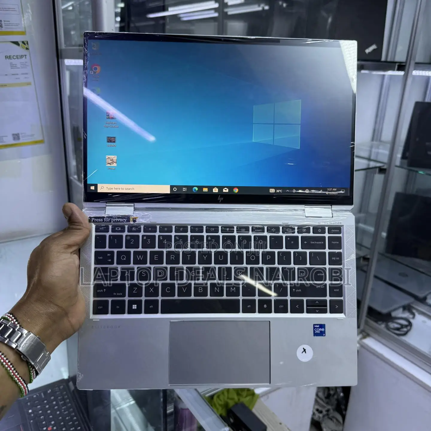 Laptop HP EliteBook X360 1040 G9 18GB Intel Core I7 SSD 512GB