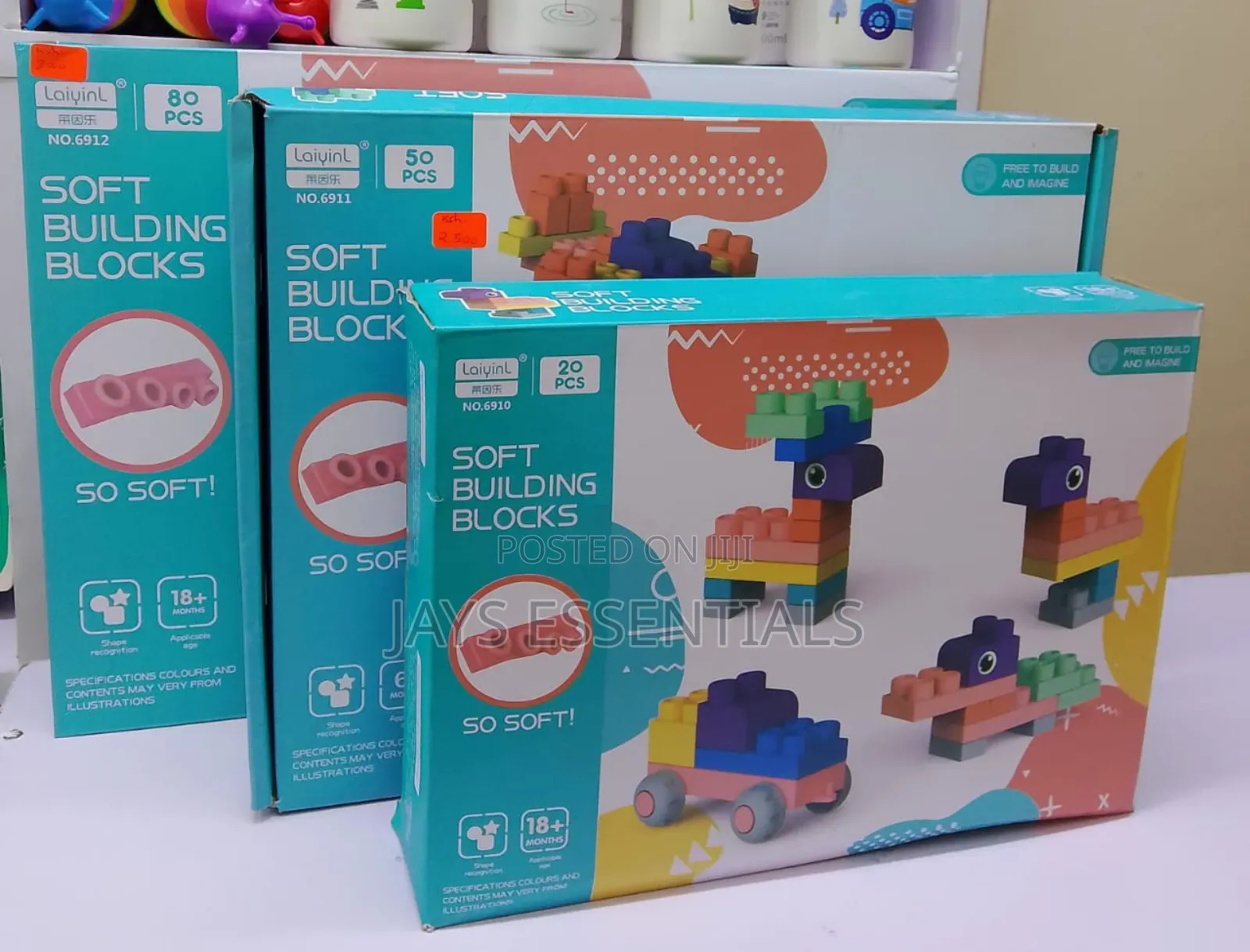 Montessori Soft Playing Blocks