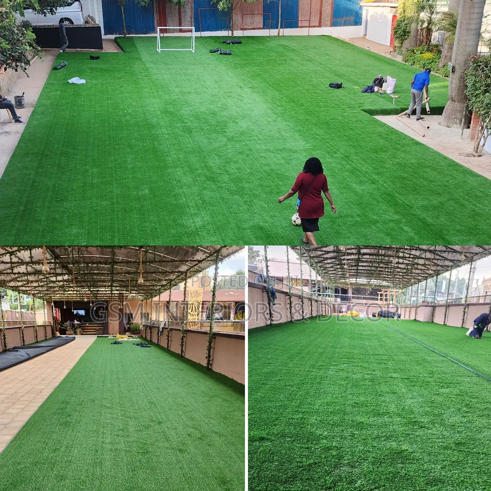 Artificial Green Grass Carpets Fine Grass Carpets