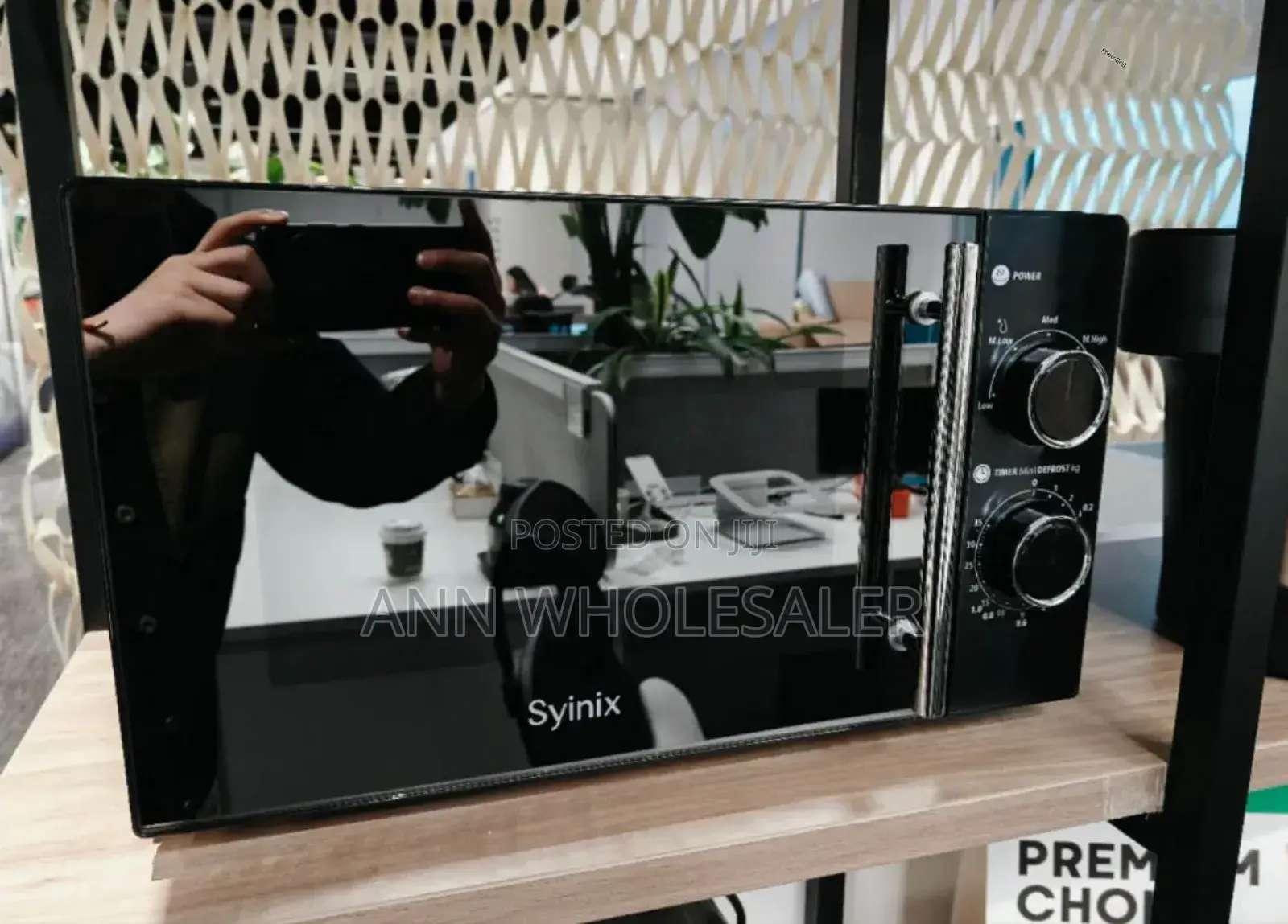 With Warranty Syinix Manual Microwave 20ltrs