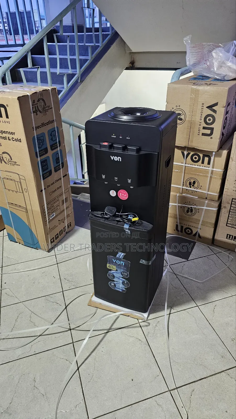 Vadl2211k Water Dispenser Electric Cooling With Cabine Black