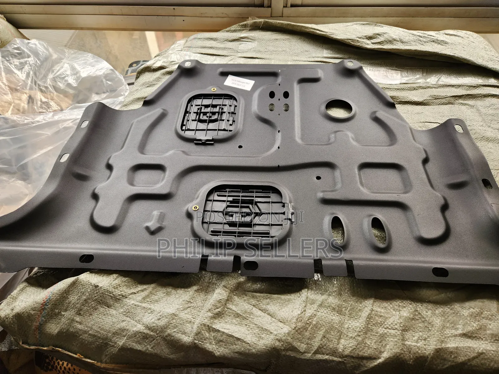 The Exterior of the Sump Guard Is Provided With Steel