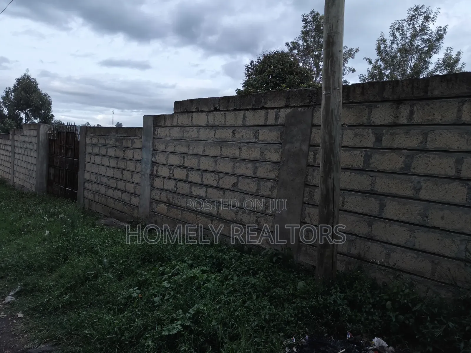 Quarter Acre Plot in Kiserian With a Full Perimeter Wall