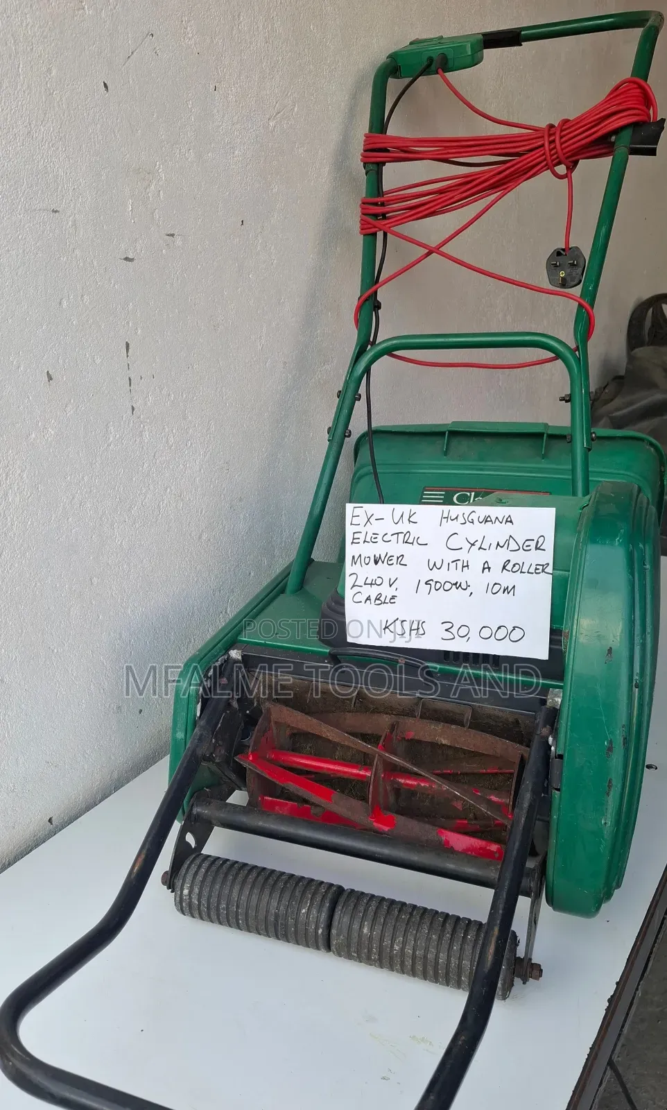 Electric Cylinder Lawn Mower