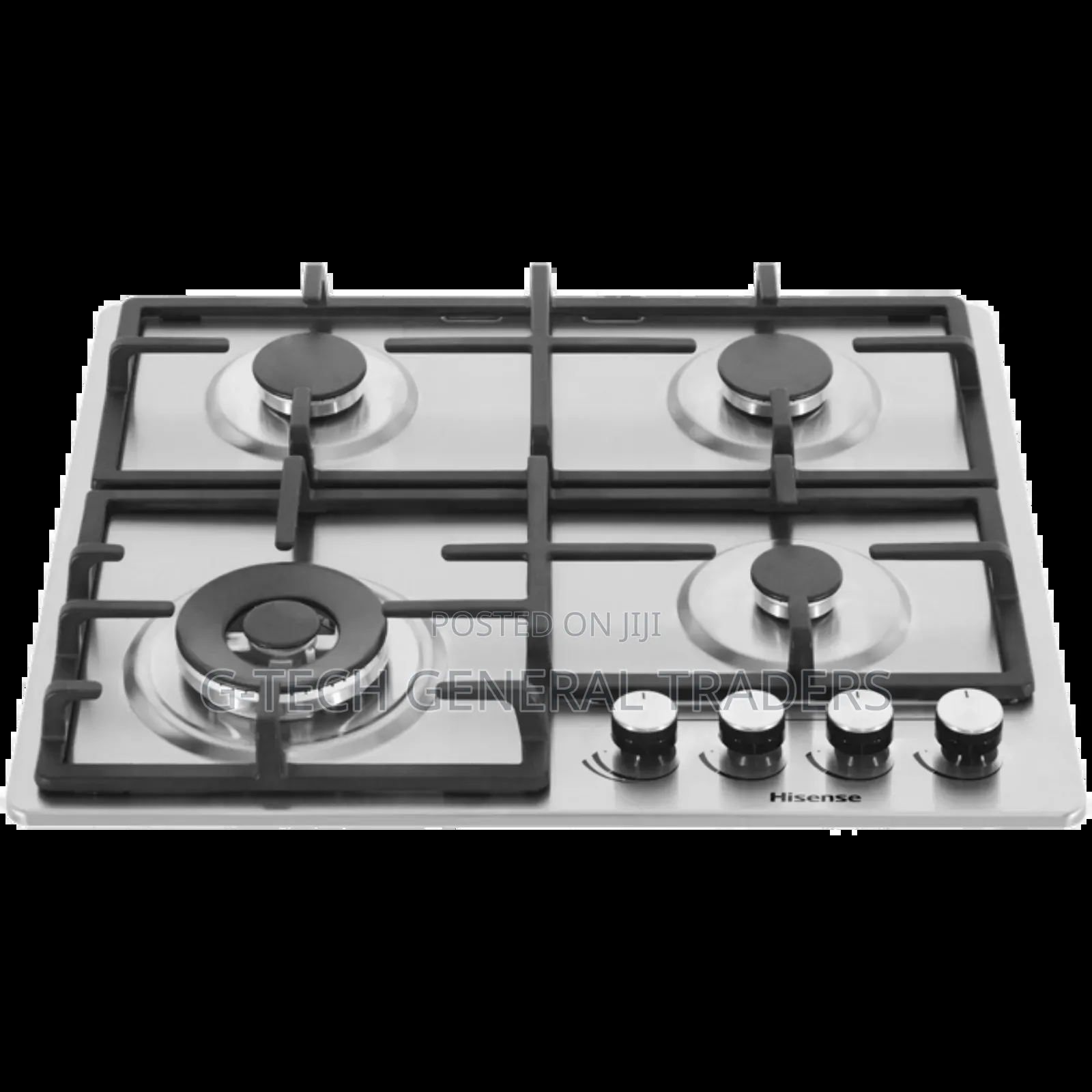 Hisense 4 Burner(1 Wok) 60*60 Hob Hhu60gagr