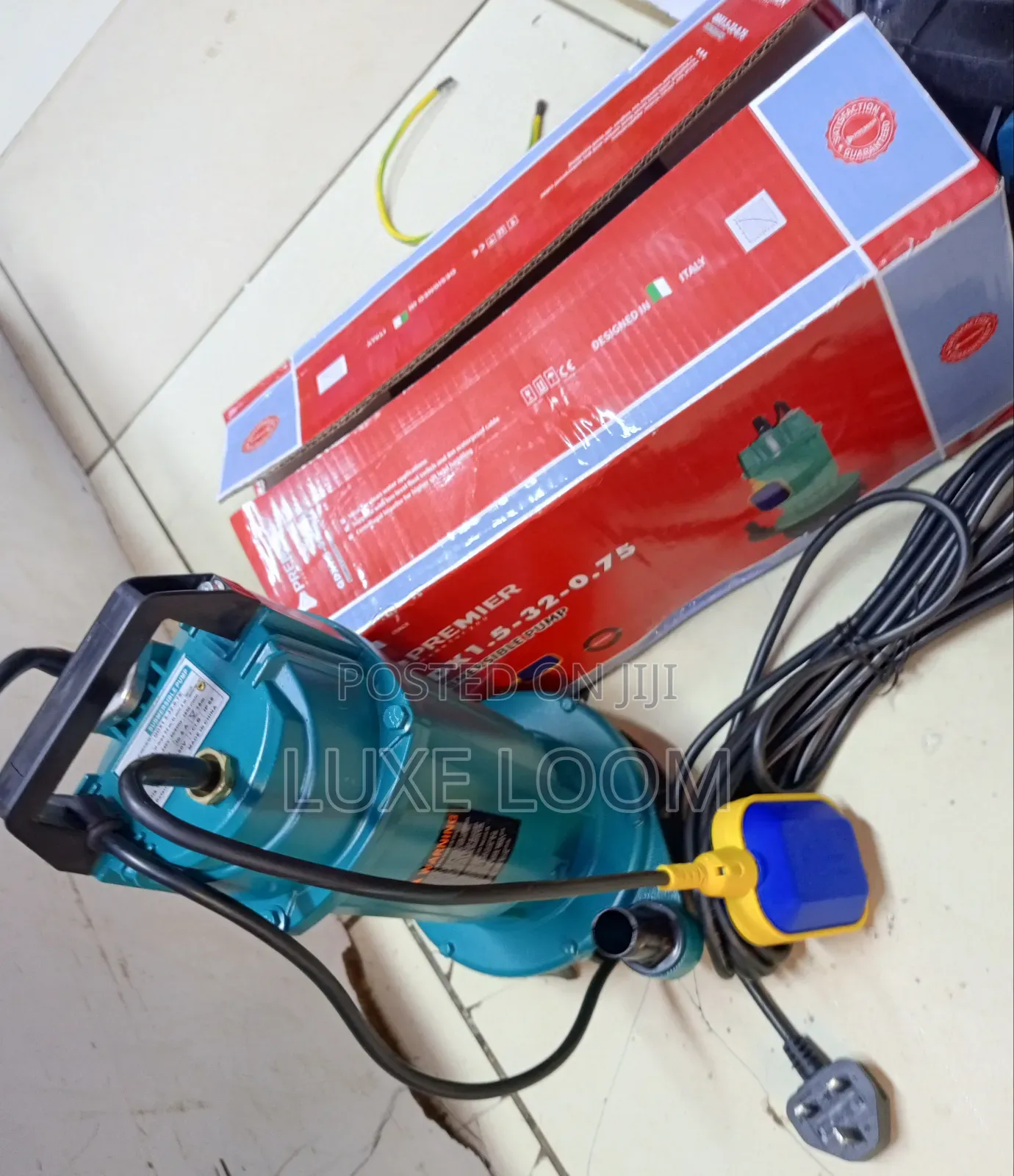 Premier Submersible Water Pump 1hp