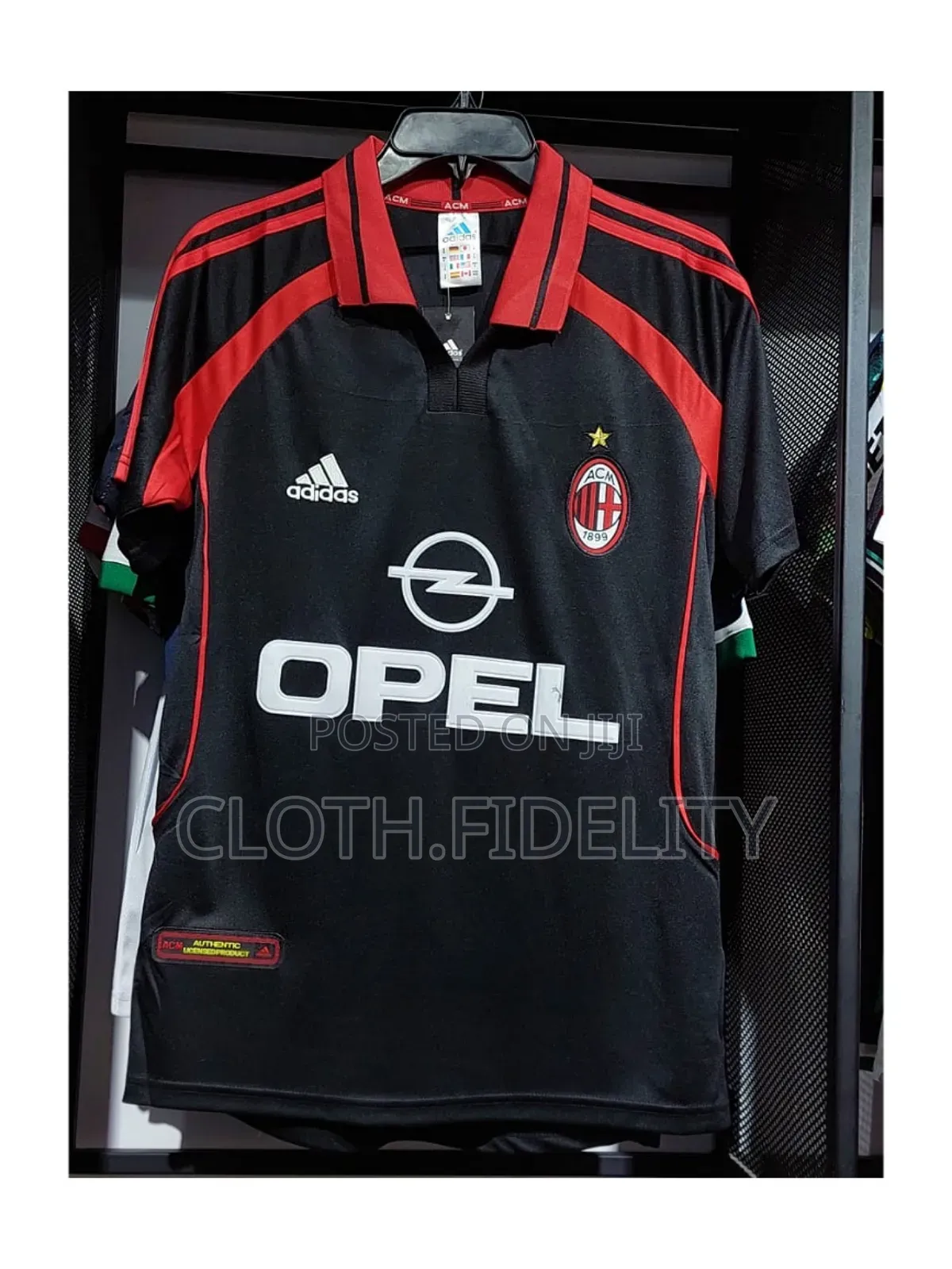 Ac Milan Football Retro Jersey