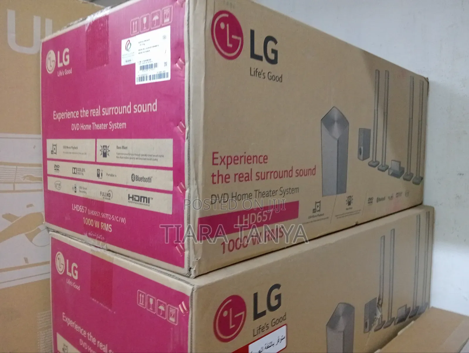 Lg LHD 657 Home Theater System 1000watts