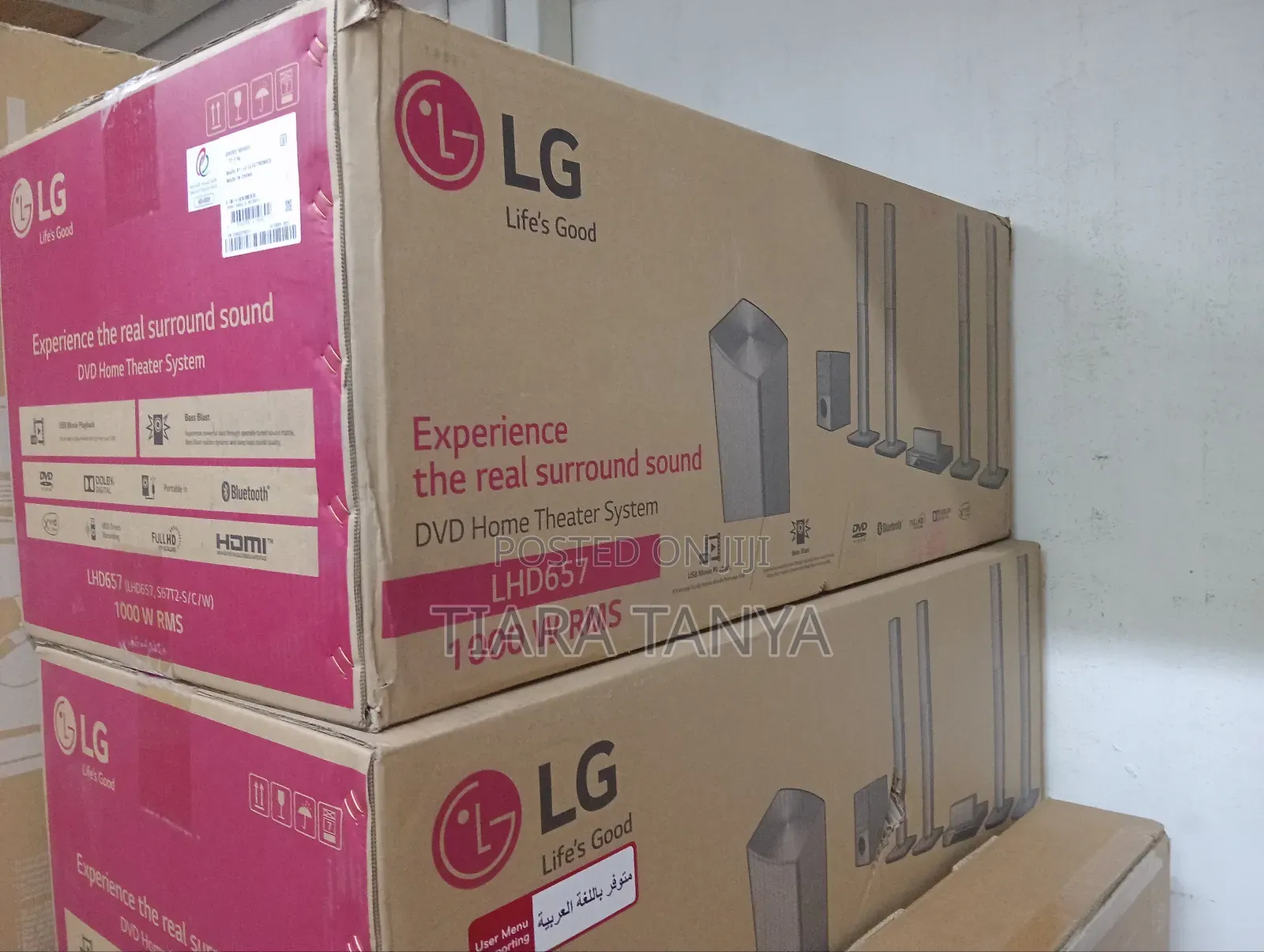 Lg LHD 657 Home Theater System 1000watts