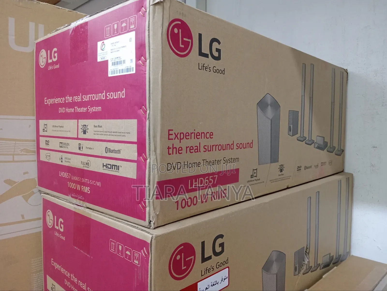 Lg LHD 657 Home Theater System 1000watts