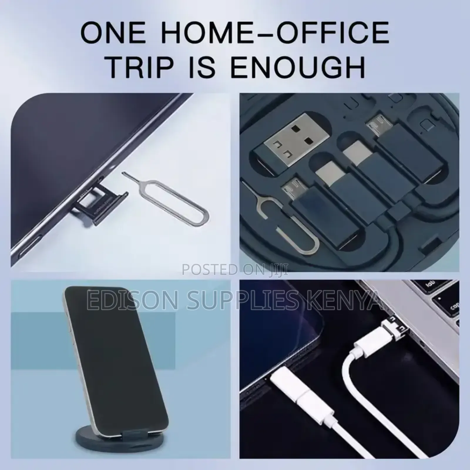 5-in-1 Data Cable Set Adapter Kit Otg Converter Charging Kit