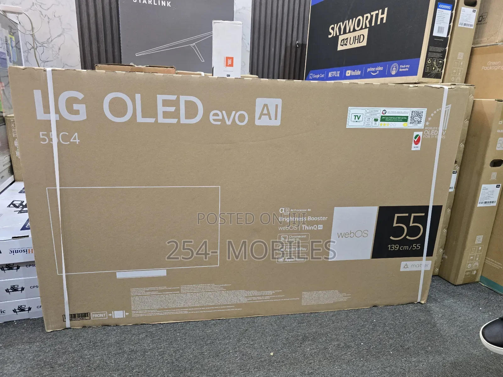 Lg 55 Inch Tv 55c4 Oled Smart Tv - Lg